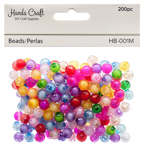 angels craft beads assorted colors  -- 12 per box