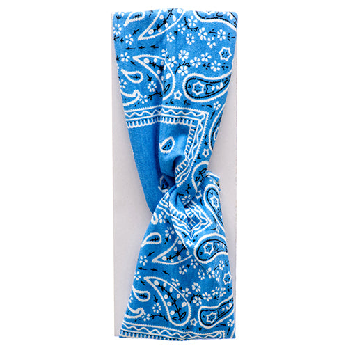 headband bandana asst clrs -- 12 per box