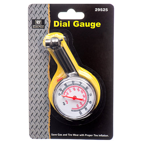tire pressure dial gauge - vehicles parts and accessories -- 12 per box