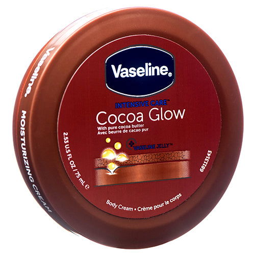 vaseline body cream cocoa glow 2.53 oz -- 12 per box