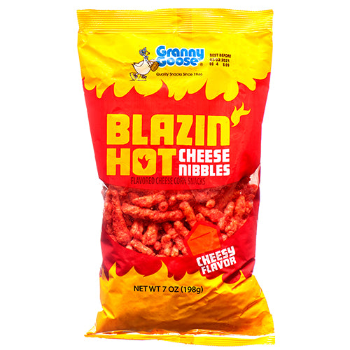 granny goose hot cheese curls 7 oz -- 32 per case
