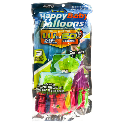 water balloons 3 bunch - bulk  -- 12 per box
