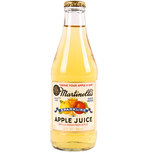 martinelli's apple juice sparkling - 10 oz -- 24 per case
