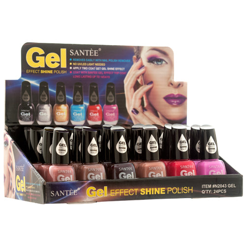 nail polish gel natural color n2043-c -- 24 per box