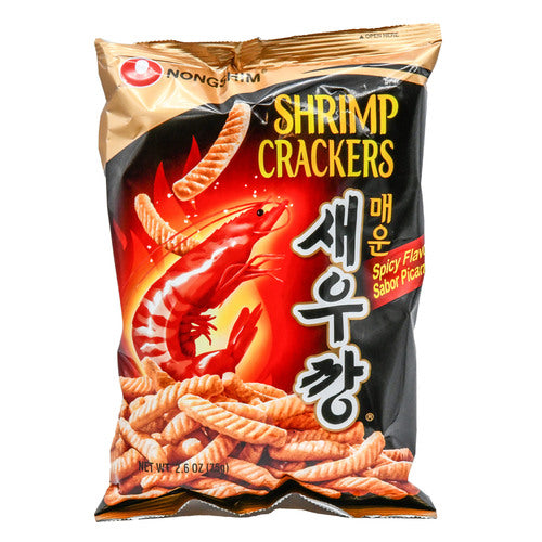 nongshim shrimp crackers spicy 2.64 oz 20 cs -- 20 per case