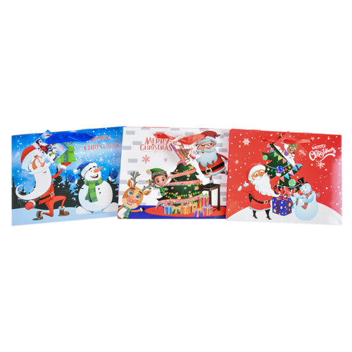 small gift bags with hx design - bulk  -- 12 per box