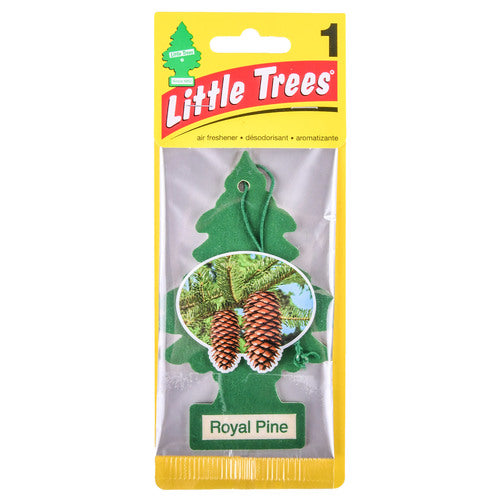 little trees car fresheners - royal pine scent - 144 pack -- 24 per box
