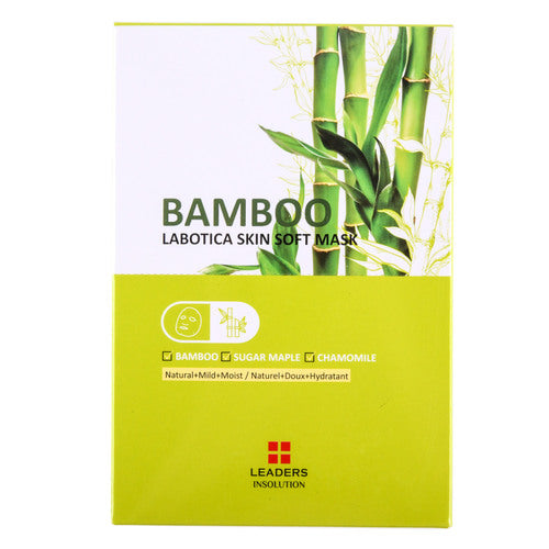 face sheet skin soft mask bamboo -- 10 per box