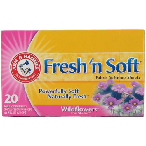 arm & hammer softener sheets tropical paradise - 20 ct -- 12 per case