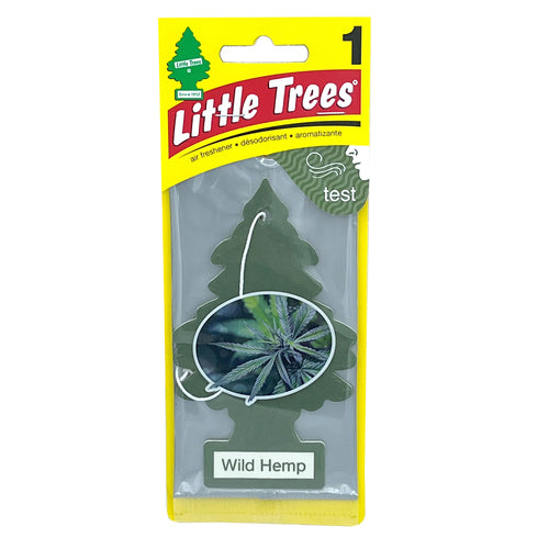 little trees car freshener - wild hemp - aa pack -- 24 per box