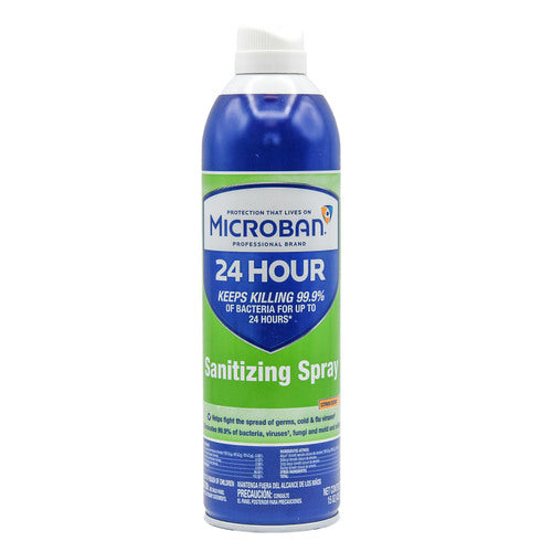 microban 24h sanitizing spray citrus scent 15 oz -- 6 per case