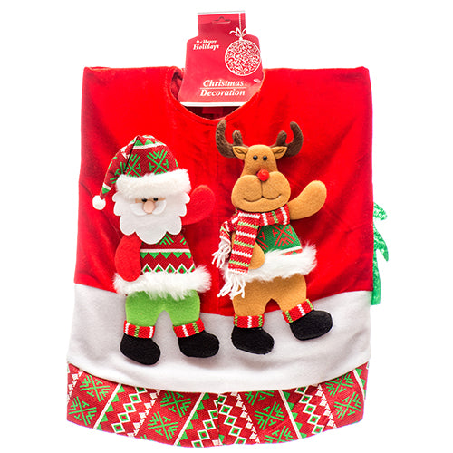 hx tree skirt 39.4 w santa -- 6 per box