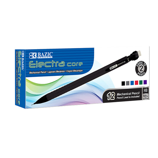 electra core 0.5 mm mechanical pencil 12 box -- 12 per box