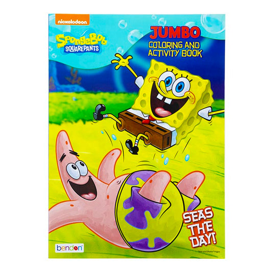 sponge bob 80pg coloring book -- 24 per case