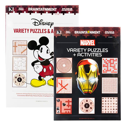 kappa disney marvel variety puzzles activities -- 48 per case