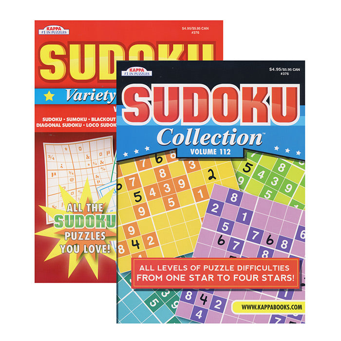 kappa sudoku collection puzzle book - -  -- 48 per case