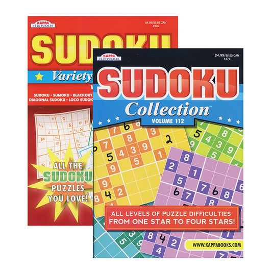kappa sudoku collection puzzle book - -  -- 48 per case
