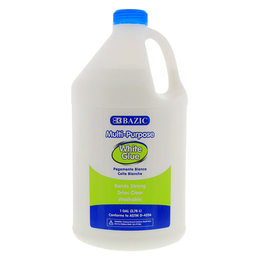 bulk bazic 1 gallon white glue -- 2 per case