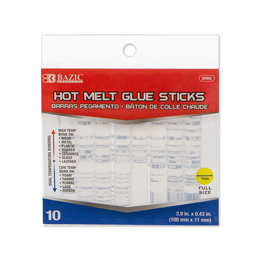 bazic dual temp glue sticks - zz box  -- 24 per box