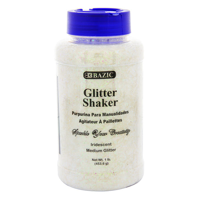 bazic iridescent glitter - 1 lb/16oz -  -- 12 per case