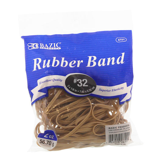 #32 rubber bands 2 oz. -- 36 per case