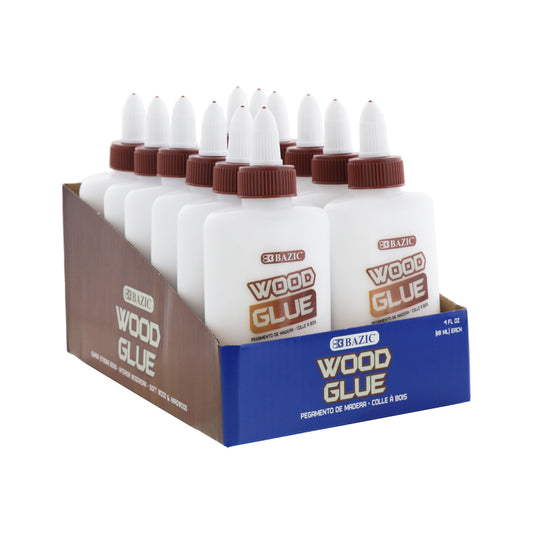 bazic 118 ml wood glue -- 12 per box