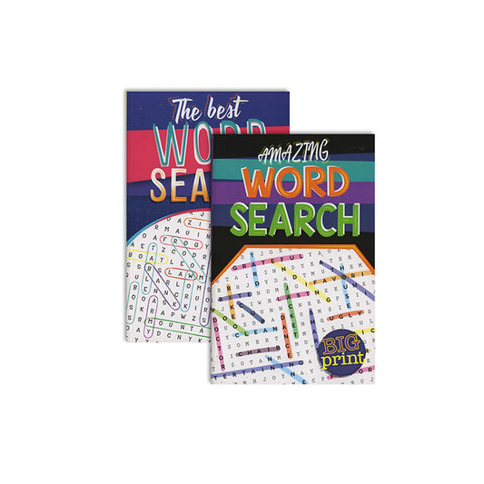 big print find-a-word digest puzzle books -- 48 per case