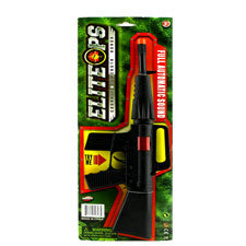16 f f m-style black machine gun on card -- 36 per box