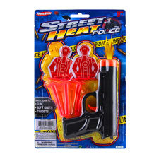 dart gun set - 3 darts & 2 targets - 144/case -- 24 per box