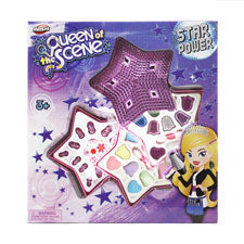 queen of the scene three level make up and vanity set -- 6 per box