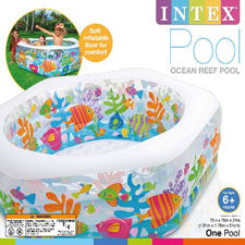 intex pool swim center 75 x 70 x 24 ocean reef age 6 -- 1 per box