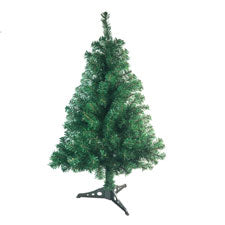 7ft green christmas tree with 600 tips -  -- 1 per case