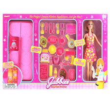 kids cooking set - girl with cooking set in window box -- 1 per box
