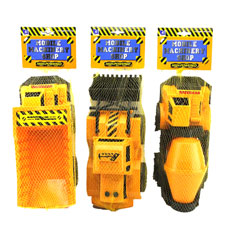 11 in construction trucks - 3 assorted -- 1 per box