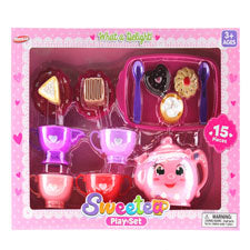 tea pot set in window box -- 1 per box