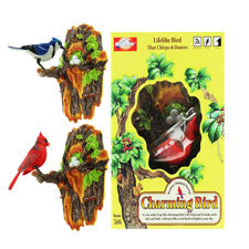 charming sensor bird lights - blue/red -- 12 per box
