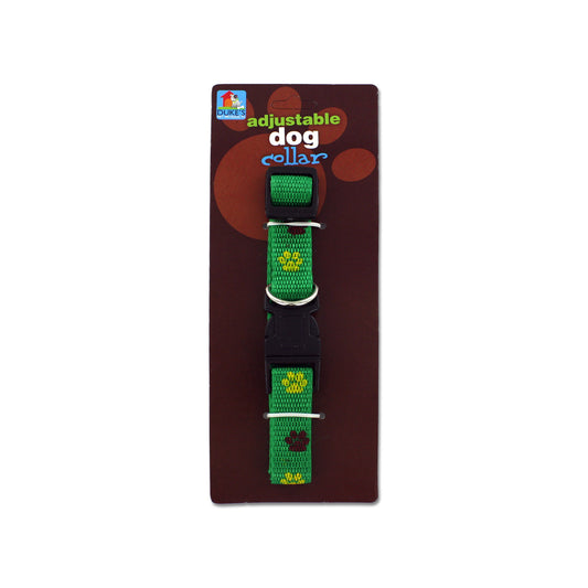 paw print dog collar - bulk -144 per case -- 29 per box