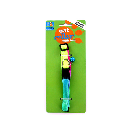 multi-color cat collars with bell  -- 29 per box