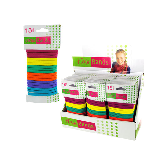 hair band assortment display - 144 pieces -  -- 31 per box