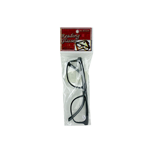 apparel acrylic reading glasses  -- 32 per box