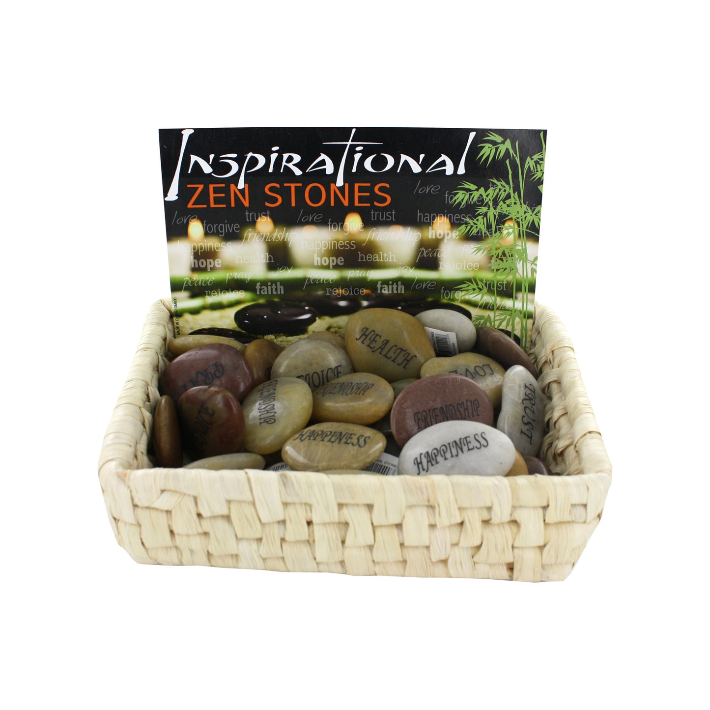 inspirational stones countertop display  -- 38 per box