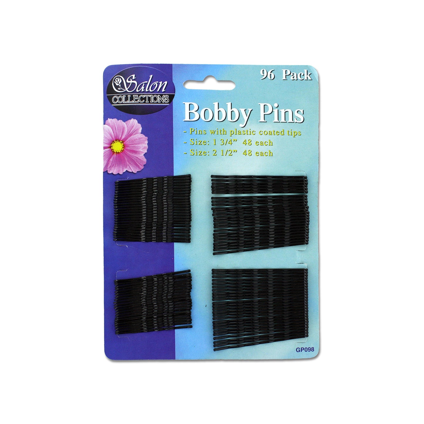 black bobby pins -   -- 48 per box
