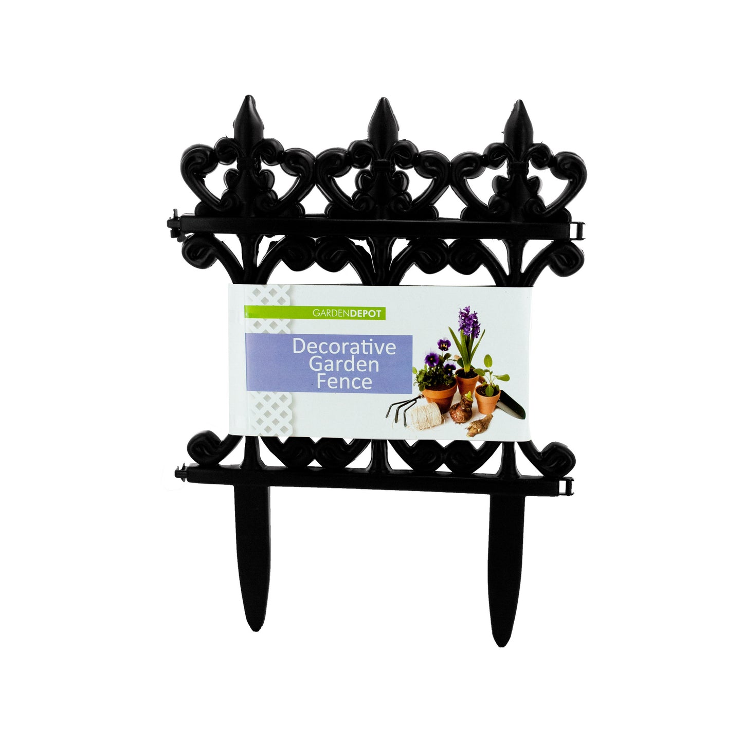 decorative garden fencing - home & garden -- 16 per box