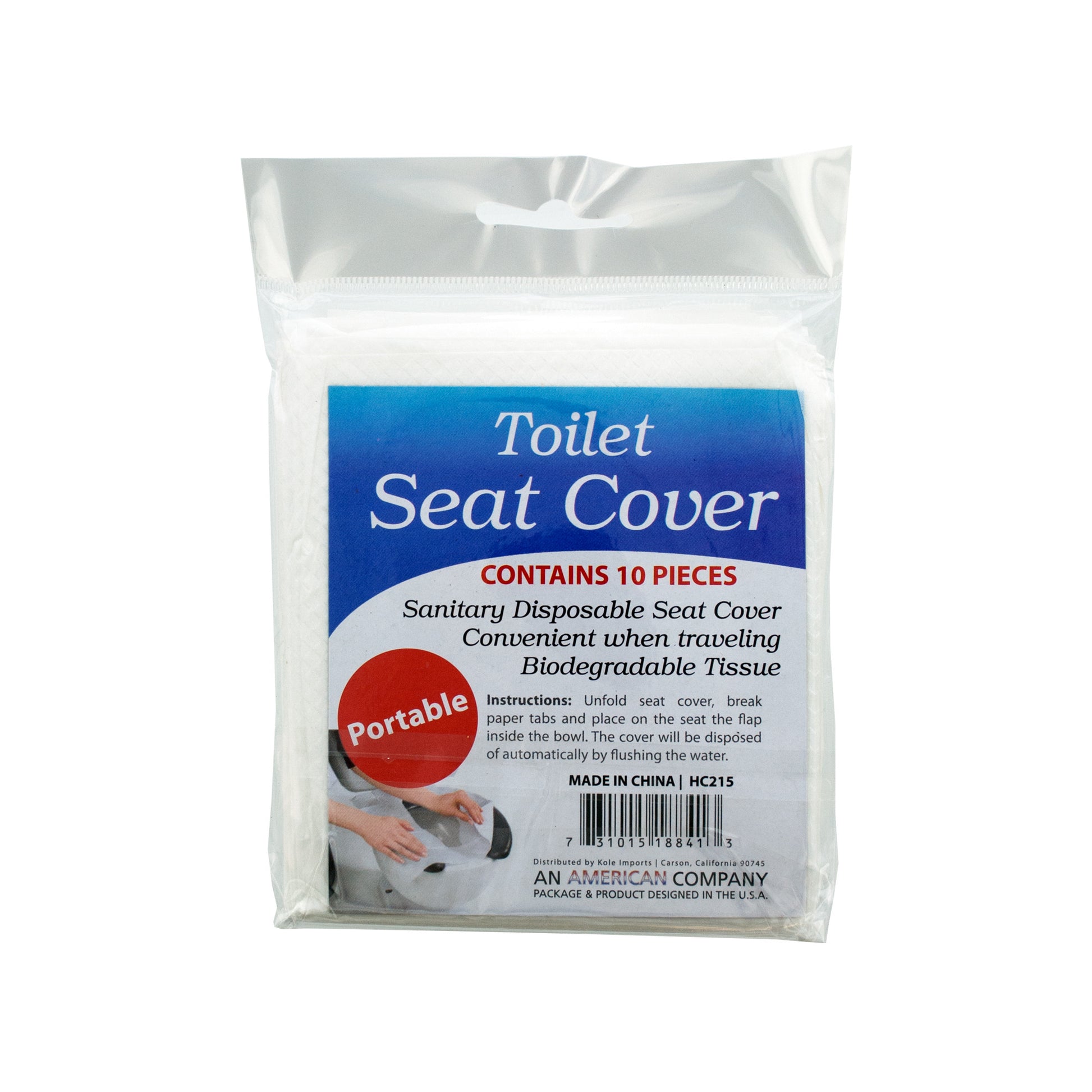 disposable toilet seat covers - bulk pack  -- 48 per box