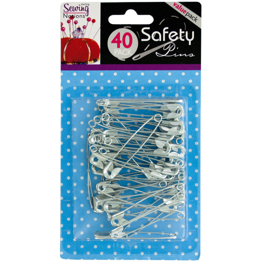 jumbo safety pins  -  -- 37 per box