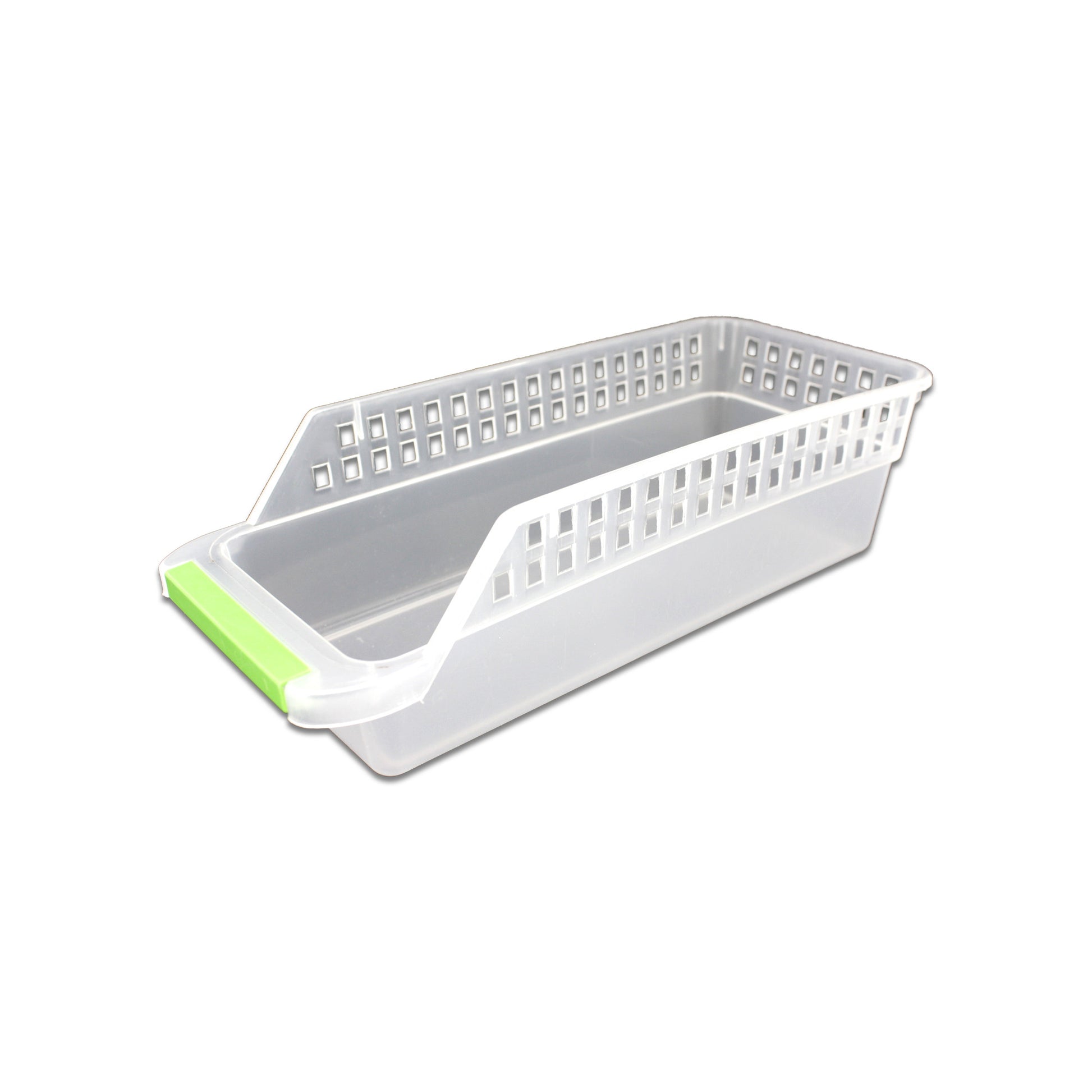 slim plastic storage baskets -   -- 25 per box