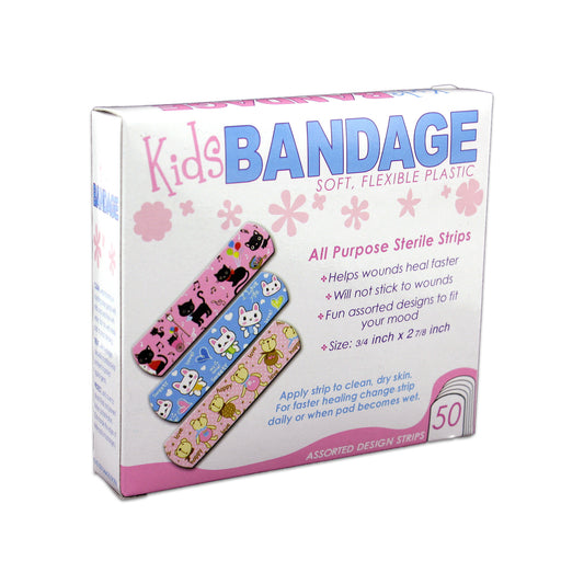 kids bandages - health and beauty  -- 21 per box