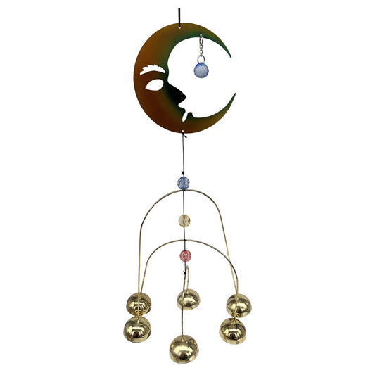 rain 18 bells moon star chime -- 14 per box