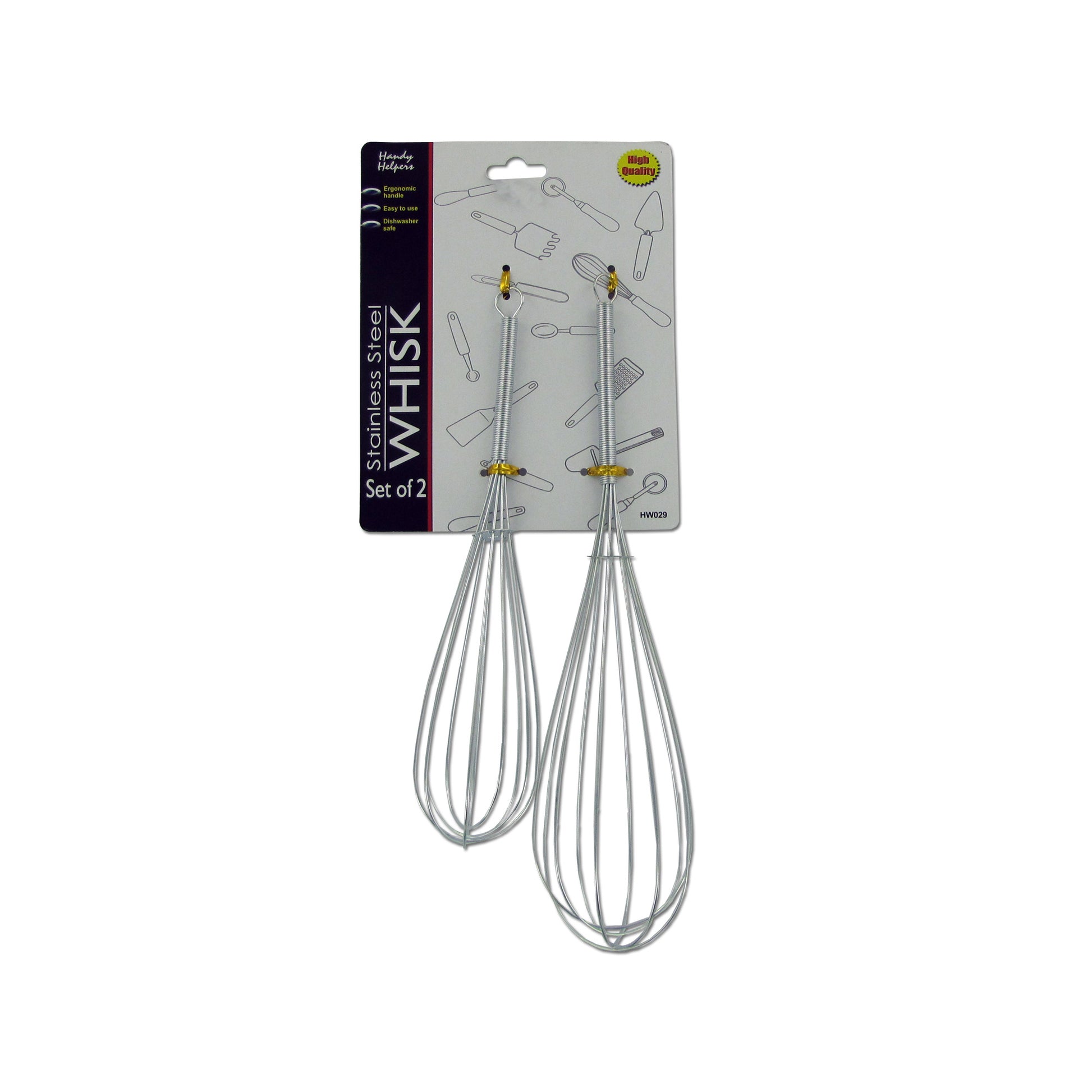 metal whisk set  - home & garden -- 23 per box