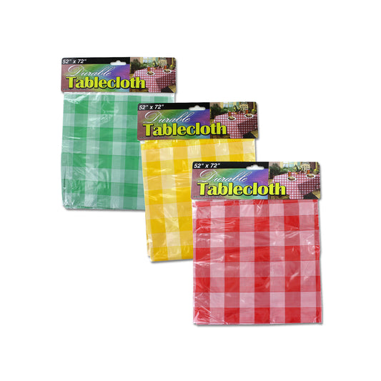checkered picnic tablecloth -   -- 33 per box